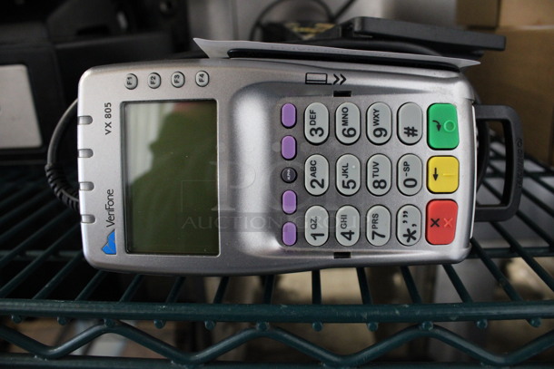 4 VeriFone Model VX 805 Credit Card Readers. 3.5x8x7. 4 Times Your Bid! - Image 3 of 3