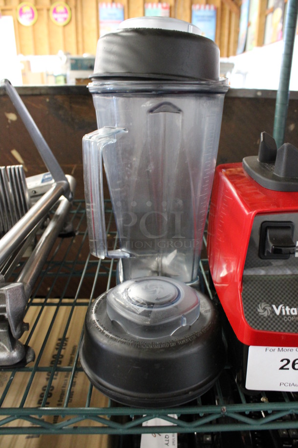 2017 Vita-Mix Model VM0100A Countertop Blender w/ Pitcher and Extra Lid. 120 Volts, 1 Phase. 8x10x21. Tested and Working! - Image 2 of 4