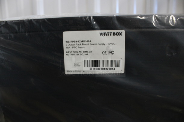BRAND NEW IN BOX! Wattbox Model WB-RPS9-12VDC-10A 9 Output Rack Mount Power Supply. 18x10x2 - Image 3 of 4