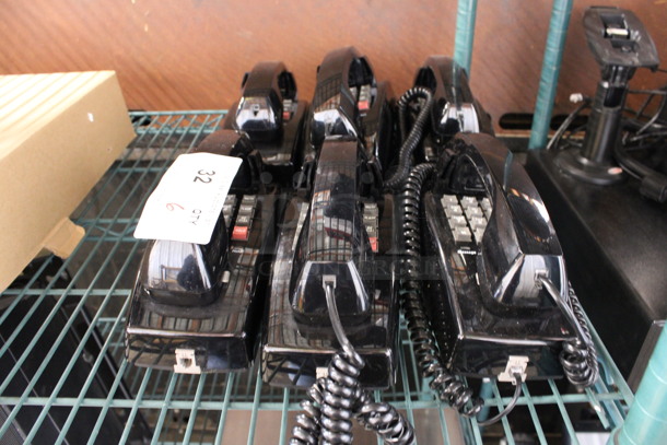 6 Avaya Wall Mount Corded Telephones. 4x5x10. 6 Times Your Bid!