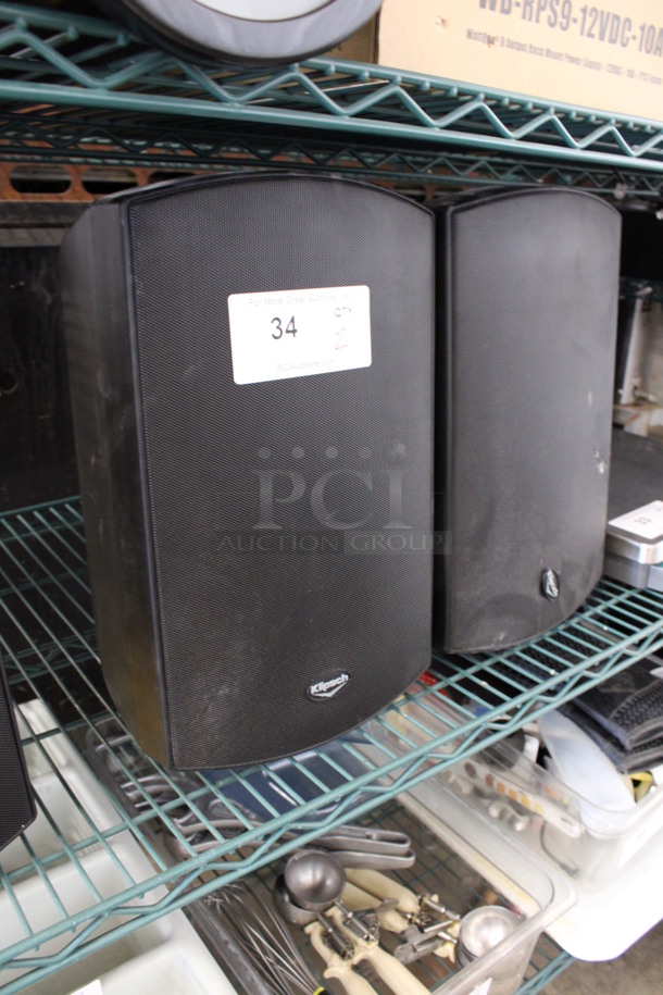 2 Klipsch Speakers. 9x11x15. 2 Times Your Bid! - Image 3 of 4