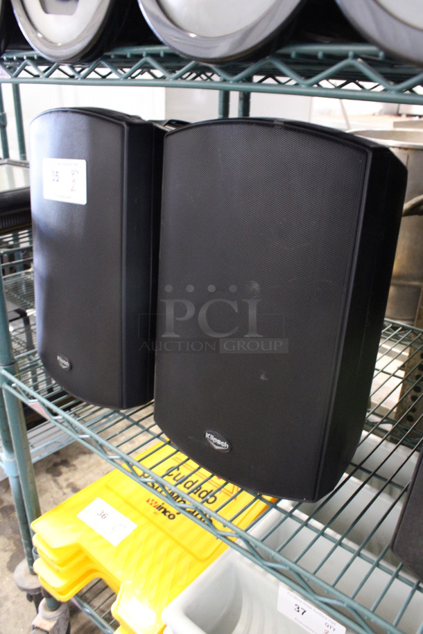 2 Klipsch Speakers. 9x11x15. 2 Times Your Bid! - Image 2 of 5