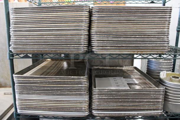 12 Metal Full Size Baking Pans. 18x26x1. 12 Times Your Bid! - Image 6 of 6