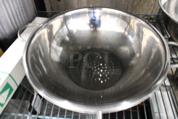 2 Metal Colanders. 16.5x16.5x5.5. 2 Times Your Bid! - Image 3 of 3