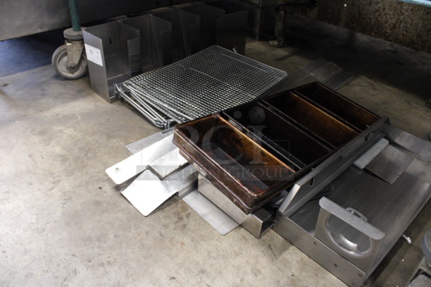 ALL ONE MONEY! Lot of Various Metal Items Including 4 Compartment Baking Pan and Cooling Racks! - Image 4 of 4