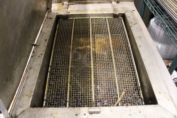 Baxter Model SP155G-M1826 Stainless Steel Commercial Natural Gas Powered Floor Style Donut Fryer. 70,000 BTU. 25.5x40x67.5 - Image 8 of 8