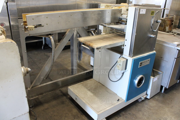 Polin USA Metal Commercial Floor Style Dough Rounder / Bagel Former on Commercial Casters. 208-220 Volts, 1 Phase. 63x29x56 - Image 2 of 9