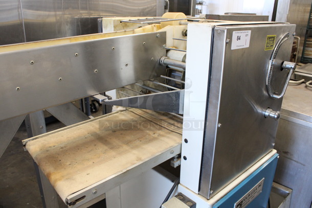 Polin USA Metal Commercial Floor Style Dough Rounder / Bagel Former on Commercial Casters. 208-220 Volts, 1 Phase. 63x29x56 - Image 4 of 9