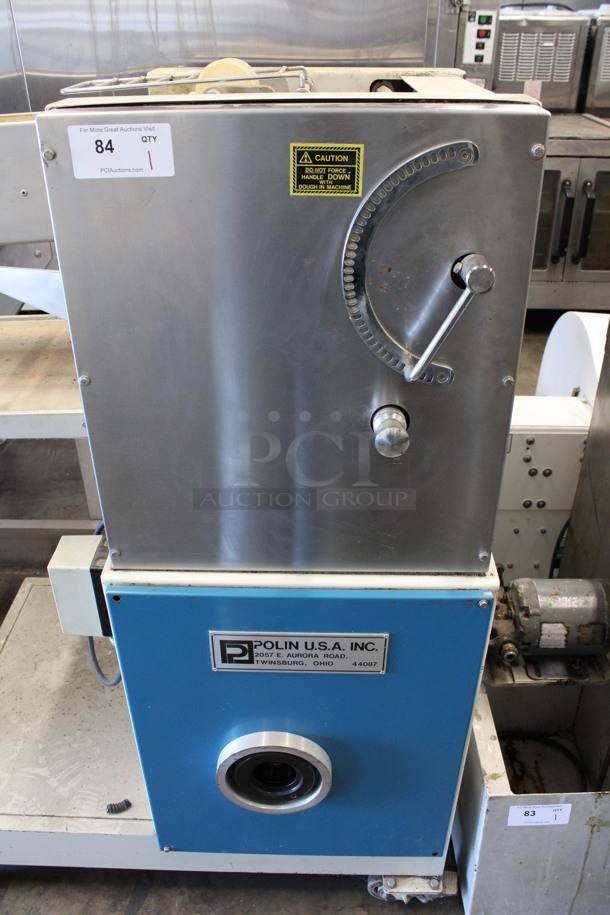 Polin USA Metal Commercial Floor Style Dough Rounder / Bagel Former on Commercial Casters. 208-220 Volts, 1 Phase. 63x29x56 - Image 6 of 9