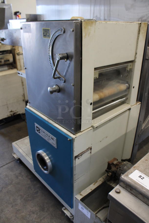 Polin USA Metal Commercial Floor Style Dough Rounder / Bagel Former on Commercial Casters. 208-220 Volts, 1 Phase. 63x29x56 - Image 7 of 9