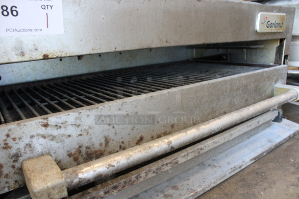 LATE MODEL! Garland Stainless Steel Commercial Natural Gas Powered Cheese Melter. 34x24x17 - Image 3 of 5
