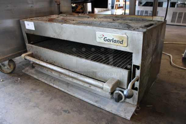 LATE MODEL! Garland Stainless Steel Commercial Natural Gas Powered Cheese Melter. 34x24x17 - Image 4 of 5