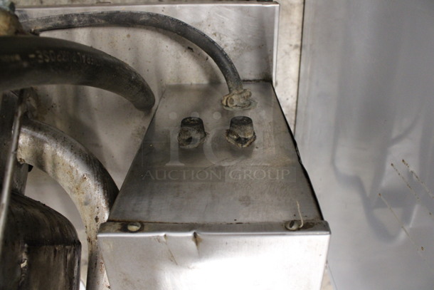 Groen Model TDB/7-40 Stainless Steel Commercial Electric Powered 40 Gallon Tilting Steam Kettle on Stand. 208 Volts, 3 Phase. 29x24x45 - Image 6 of 7