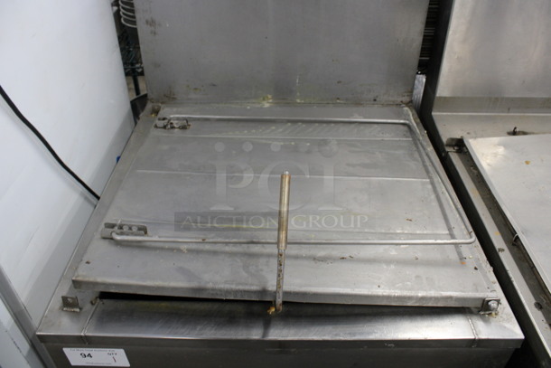 Stainless Steel Commercial Floor Style Natural Gas Powered Donut Fryer. 30x32x66 - Image 3 of 6