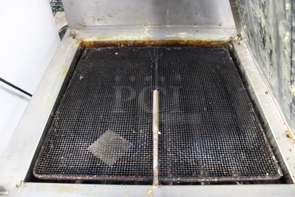 Stainless Steel Commercial Floor Style Natural Gas Powered Donut Fryer. 30x32x66 - Image 4 of 6