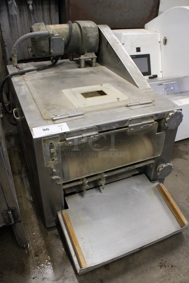 Moline Stainless Steel Commercial Countertop Dough Sheeter. 208 Volts, 1 Phase. 21x38x27 - Image 2 of 5