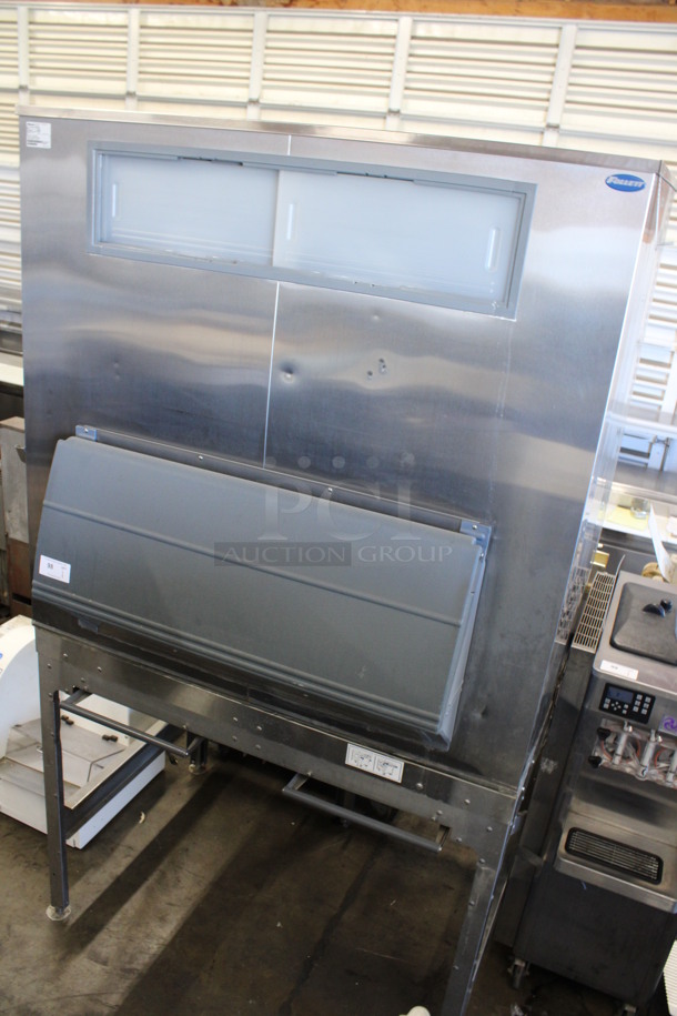 Follett Model ITS2250SG-60 Stainless Steel Commercial Ice Machine Bin on Follett Model 00147653 Stainless Steel Ice Transport System. Does Not Have Carts. 60x46x107 - Image 3 of 8