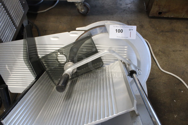 Bizerba Stainless Steel Commercial Countertop Meat Slicer. 120 Volts, 1 Phase. 29x22x23. Tested and Working! - Image 3 of 5