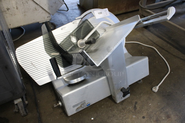 Bizerba Stainless Steel Commercial Countertop Meat Slicer. 120 Volts, 1 Phase. 29x22x23. Tested and Working! - Image 4 of 5