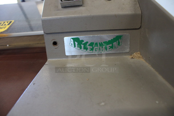 Allegheny Model CJ-65 Metal Commercial Floor Style Heavy Duty Paper Metal Shredder on Commercial Casters. 220 Volts. 75x32x42.5 - Image 4 of 8