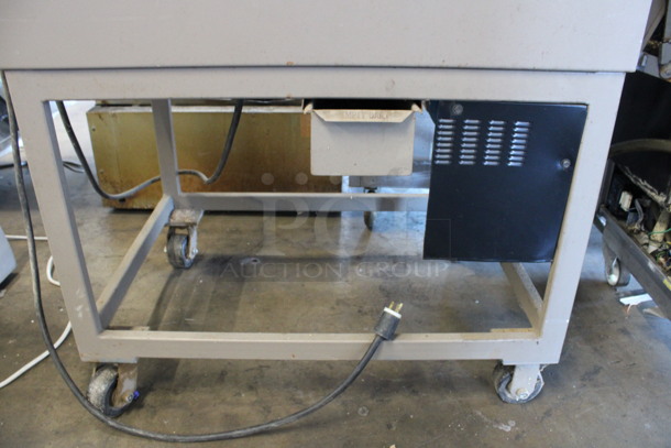 Allegheny Model CJ-65 Metal Commercial Floor Style Heavy Duty Paper Metal Shredder on Commercial Casters. 220 Volts. 75x32x42.5 - Image 6 of 8