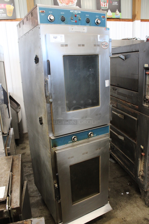Alto Shaam Model 1000-TH/I DELUXE Stainless Steel Commercial Cook N Hold Oven on Commercial Casters. 208-240 Volts. 23x30x76.5 - Image 2 of 9