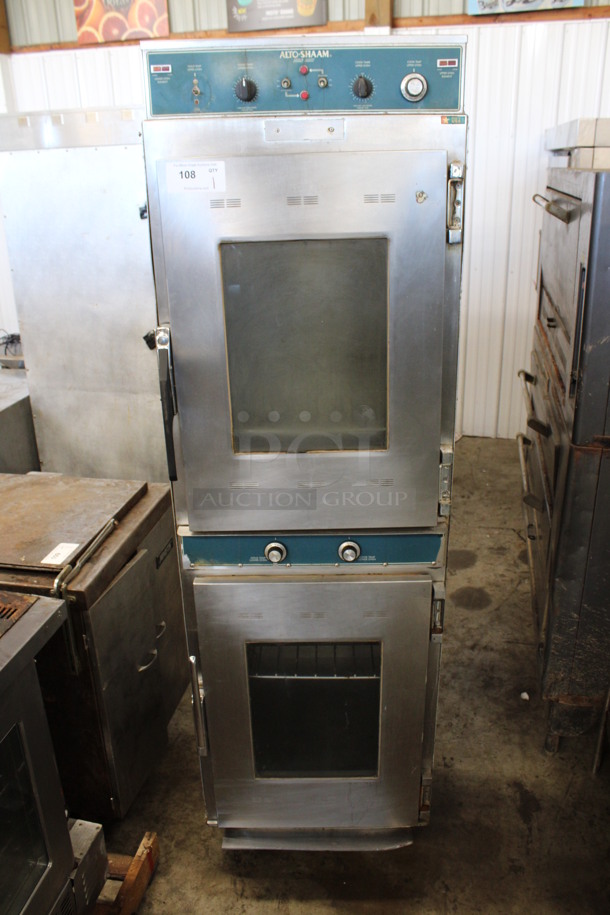 Alto Shaam Model 1000-TH/I DELUXE Stainless Steel Commercial Cook N Hold Oven on Commercial Casters. 208-240 Volts. 23x30x76.5 - Image 1 of 7