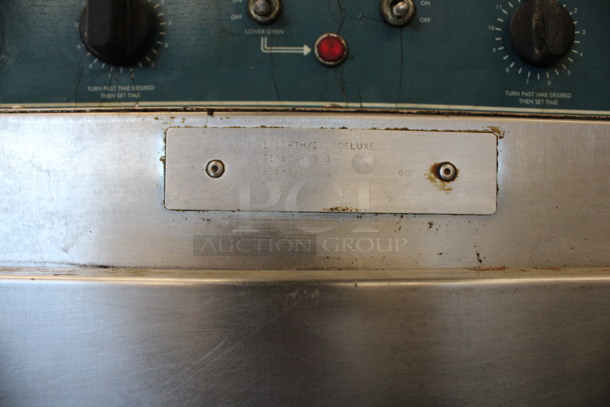 Alto Shaam Model 1000-TH/I DELUXE Stainless Steel Commercial Cook N Hold Oven on Commercial Casters. 208-240 Volts. 23x30x76.5 - Image 3 of 7
