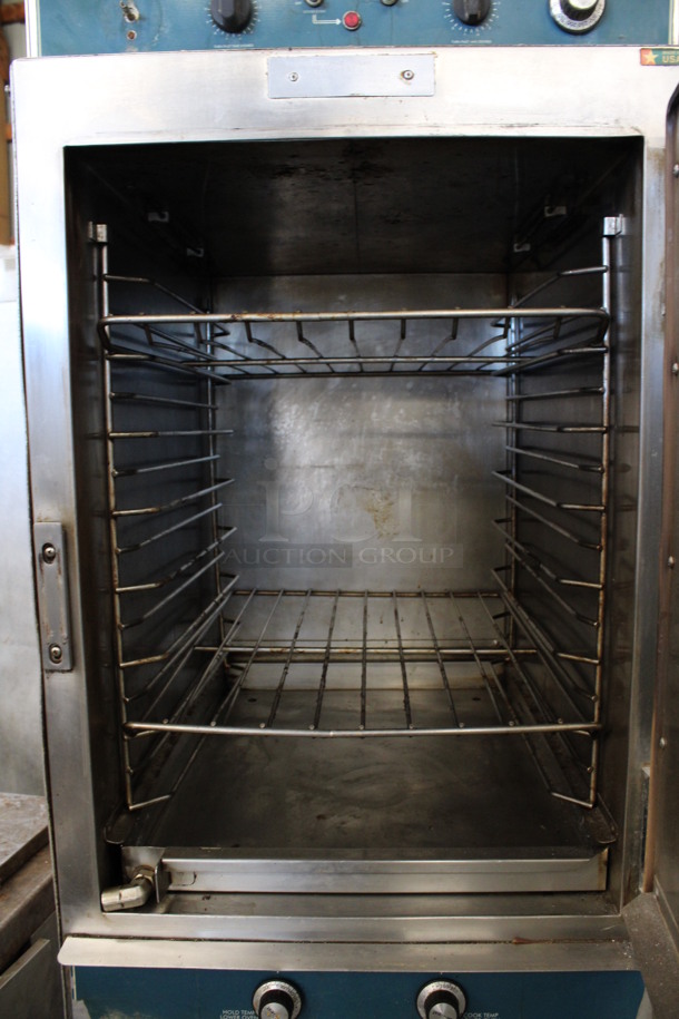 Alto Shaam Model 1000-TH/I DELUXE Stainless Steel Commercial Cook N Hold Oven on Commercial Casters. 208-240 Volts. 23x30x76.5 - Image 6 of 7