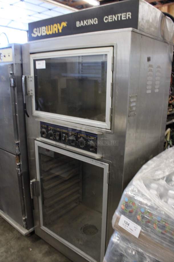 Nu Vu Model SUB-123 Stainless Steel Commercial Oven Proofer on Commercial Casters. 120/208 Volts, 3 Phase. 36x25x77 - Image 2 of 6