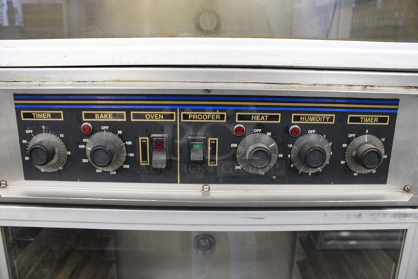 Nu Vu Model SUB-123 Stainless Steel Commercial Oven Proofer on Commercial Casters. 120/208 Volts, 3 Phase. 36x25x77 - Image 3 of 6