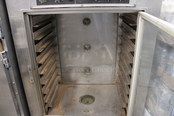 Nu Vu Model SUB-123 Stainless Steel Commercial Oven Proofer on Commercial Casters. 120/208 Volts, 3 Phase. 36x25x77 - Image 5 of 6