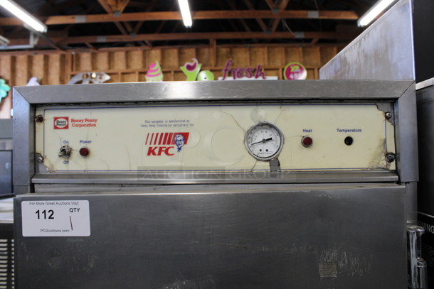 Henny Penny Stainless Steel Commercial Holding Cabinet on Commercial Casters. 208 Volts, 1 Phase. 24x30x71. Tested and Working! - Image 3 of 5