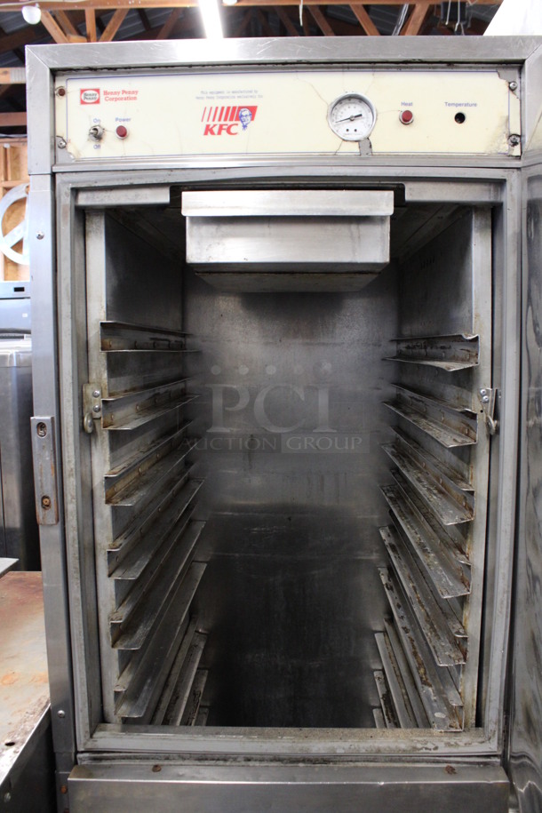 Henny Penny Stainless Steel Commercial Holding Cabinet on Commercial Casters. 208 Volts, 1 Phase. 24x30x71. Tested and Working! - Image 4 of 5