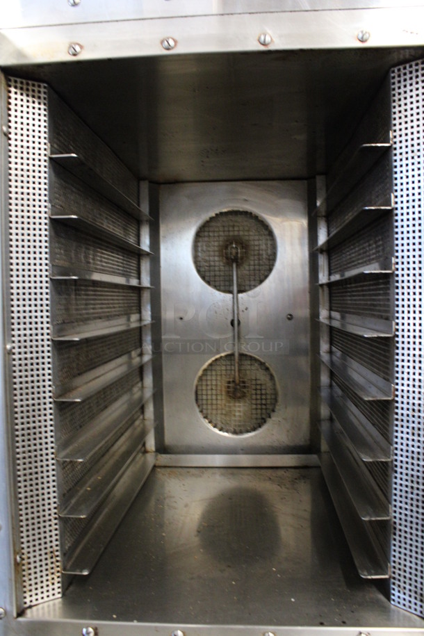 2 Oliver Model 690 Stainless Steel Commercial Electric Powered Convection Oven on Commercial Casters. 480 Volts, 3 Phase. 33452x78. 2 Times Your Bid! - Image 5 of 10