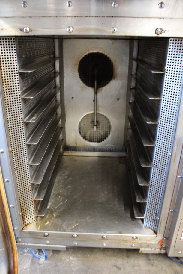 2 Oliver Model 690 Stainless Steel Commercial Electric Powered Convection Oven on Commercial Casters. 480 Volts, 3 Phase. 33452x78. 2 Times Your Bid! - Image 6 of 10