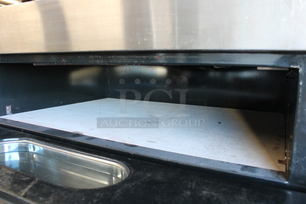 3 Garland Model 2155 Stainless Steel Commercial Electric Powered Single Deck Pizza Ovens. 480 Volts, 3 Phase. 55x36x76. 3 Times Your Bid! - Image 4 of 7