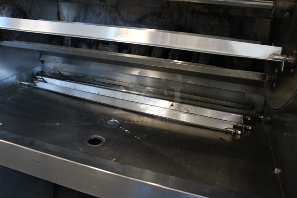 Hardt Model Inferno Stainless Steel Commercial Natural Gas Powered 7 Spit Rotisserie Oven on Commercial Casters. 150,000 BTU. 58x41x77 - Image 5 of 7