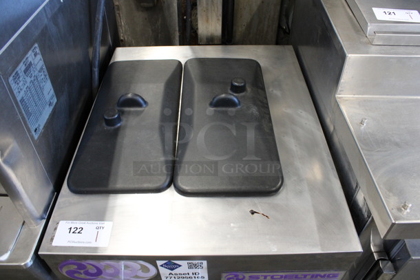 2011 Stoelting Model SF144-38I Stainless Steel Commercial Countertop Air Cooled 2 Flavor Soft Serve Ice Cream Machine w/ Milkshake Mixer. 208-230 Volts, 1 Phase. 22x32x34 - Image 4 of 8