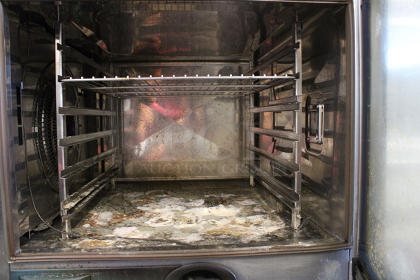 2 Rational 5Senses Stainless Steel Commercial Combitherm Self Cooking Center Convection Ovens on Commercial Casters. Top Model: SCC WE 62. Bottom Model: SCC WE 102. 480 Volts, 3 Phase. 42x40x73. 2 Times Your Bid! - Image 5 of 7
