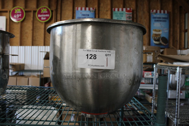 Hobart Stainless Steel Commercial 20 Quart Mixing Bowl. 16x14.5x12