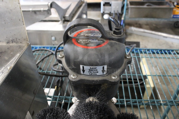 Bar Maid Model SS-100 Metal Commercial Countertop Glass Washer. 8x16x12. Tested and Working! - Image 3 of 3