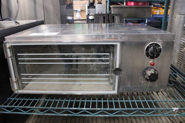 Stainless Steel Commercial Countertop Convection Oven w/ View Through Doors. 22.5x16x9.5. Tested and Working! - Image 1 of 4
