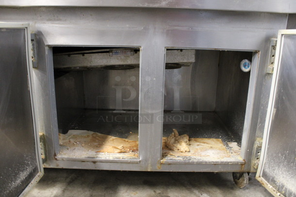 Ayr-king Model BBS-EC1 Stainless Steel Commercial Breader / Blender / Sifter Station. 115 Volts, 1 Phase. 100x35x42. Tested and Powers On But Does Not Get Cold - Image 4 of 7