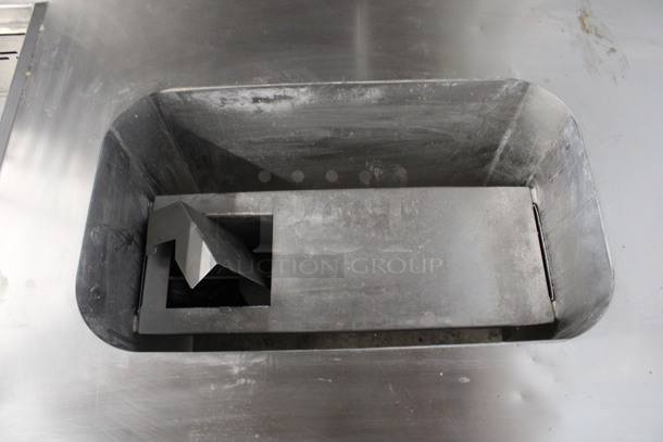 Ayr-king Model BBS-EC1 Stainless Steel Commercial Breader / Blender / Sifter Station. 115 Volts, 1 Phase. 100x35x42. Tested and Powers On But Does Not Get Cold - Image 5 of 7