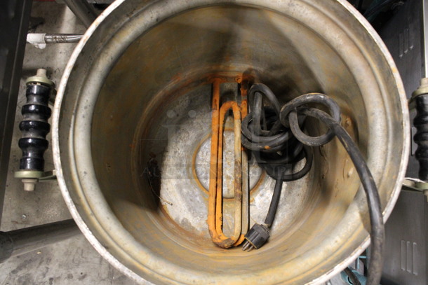 Metal Countertop Coffee Urn w/ Lid. 22x22x28 - Image 3 of 4