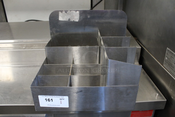 Metal Countertop Multi Compartment Bin. 16x14x11