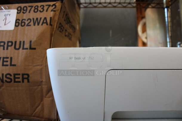HP Deskjet 2752 Countertop Scanner Copier Printer. 17x12x6 - Image 4 of 4
