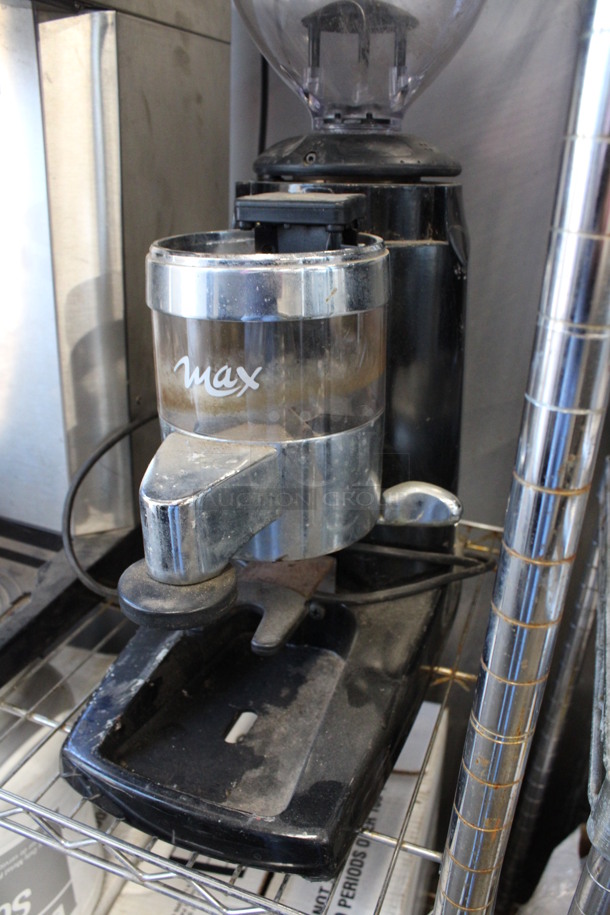 Metal Commercial Countertop Espresso Bean Grinder w/ Hopper. 8x16x24. Tested and Working! - Image 4 of 4
