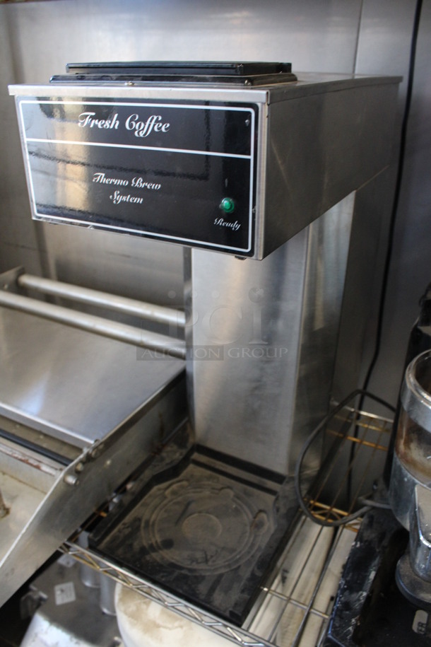 Newco Model AKLD Stainless Steel Commercial Countertop Coffee Machine. 120 Volts, 1 Phase. 9x17x21 - Image 2 of 4